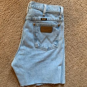 wrangler jean shorts
